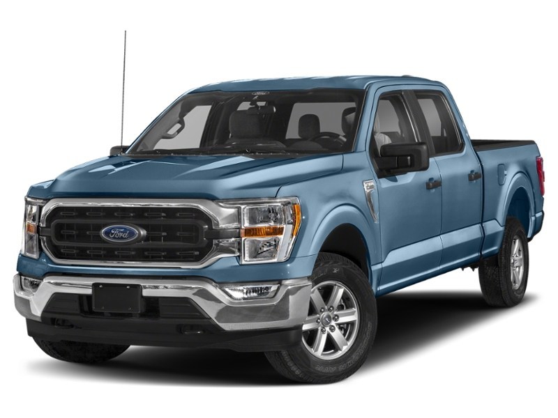 Area 51 Blue 2023 Ford F-150 XLT 4WD SuperCrew 5.5' Box exterior