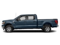 Antimatter Blue Metallic 2023 Ford F-150 XLT 4WD SuperCrew 5.5' Box exterior