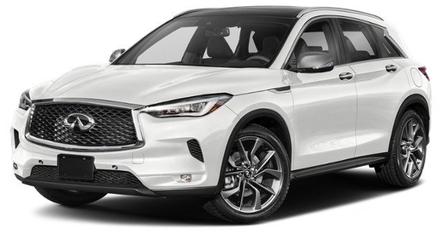 Majestic White Pearl [White] 2019 INFINITI QX50 Sensory (CVT) exterior