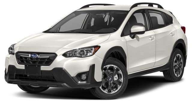 Crystal White Pearl [White] 2021 Subaru Crosstrek Touring (CVT) exterior
