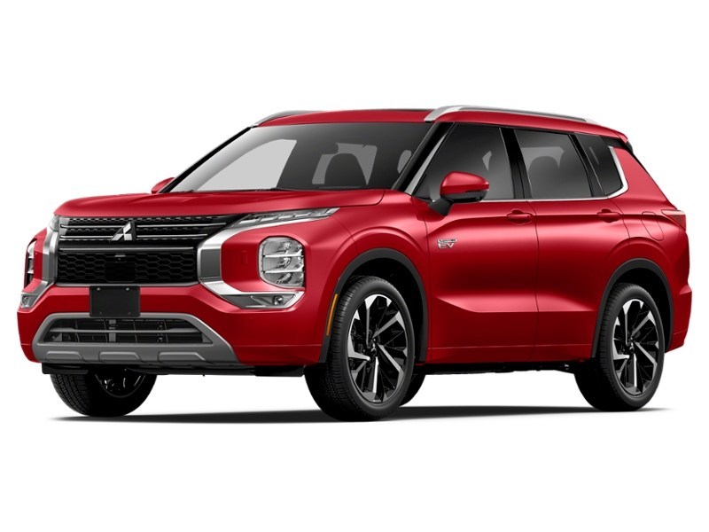 Red Diamond 2024 Mitsubishi Outlander Plug-In Hybrid GT S-AWC exterior