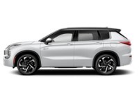 White Diamond/Black Roof 2024 Mitsubishi Outlander Plug-In Hybrid GT S-AWC exterior