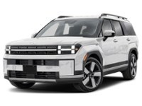 Serenity White 2025 Hyundai Santa Fe Luxury AWD exterior