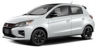 White Diamond [White] 2024 Mitsubishi Mirage NOIR exterior