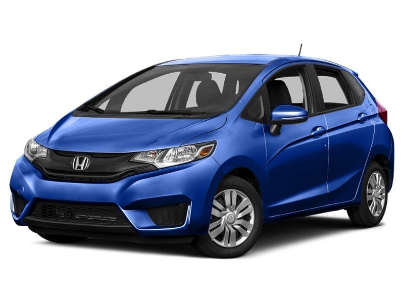 2015 Honda Fit 5dr HB CVT LX Aegean Blue Metallic  Shot 2
