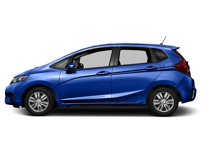 2015 Honda Fit 5dr HB CVT LX Aegean Blue Metallic  Shot 4