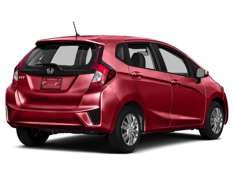 2015 Honda Fit 5dr HB CVT LX Milano Red  Shot 21