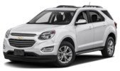 Winter White [White] 2017 Chevrolet Equinox LT w/1LT exterior