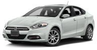 White Diamond Tricoat [White] 2015 Dodge Dart Limited exterior