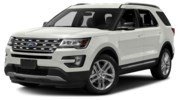 Pearl White [White] 2017 Ford Explorer XLT exterior