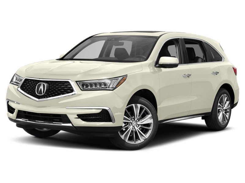 2017 Acura MDX SH-AWD 4dr Tech Pkg White Diamond Pearl  Shot 4