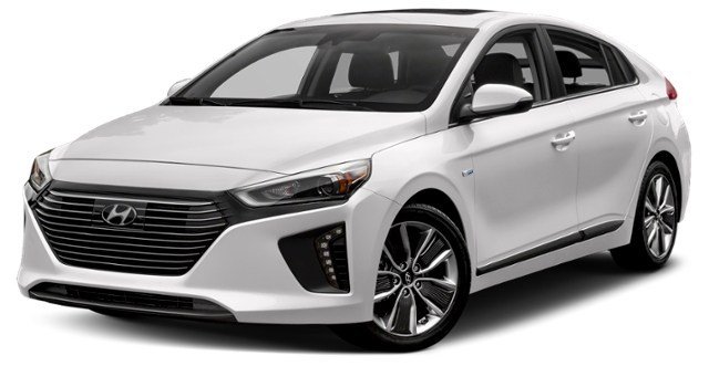 Polar White [White] 2019 Hyundai Ioniq Hybrid Essential exterior