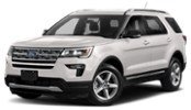 Pure White [White] 2018 Ford Explorer Limited exterior