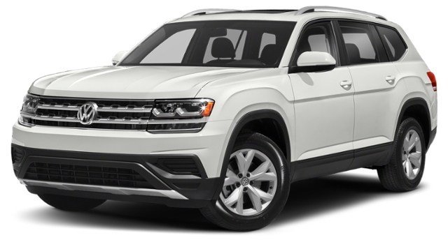 Pure White [White] 2018 Volkswagen Atlas 3.6 FSI Highline exterior