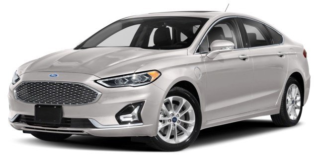 White Platinum Metallic Tri-Coat [White] 2020 Ford Fusion Energi SEL exterior