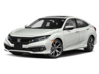 Platinum White Pearl 2019 Honda Civic Touring CVT exterior