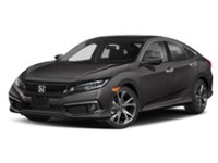 Modern Steel Metallic 2019 Honda Civic Touring CVT exterior