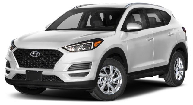 Winter White [White] 2019 Hyundai Tucson Preferred exterior