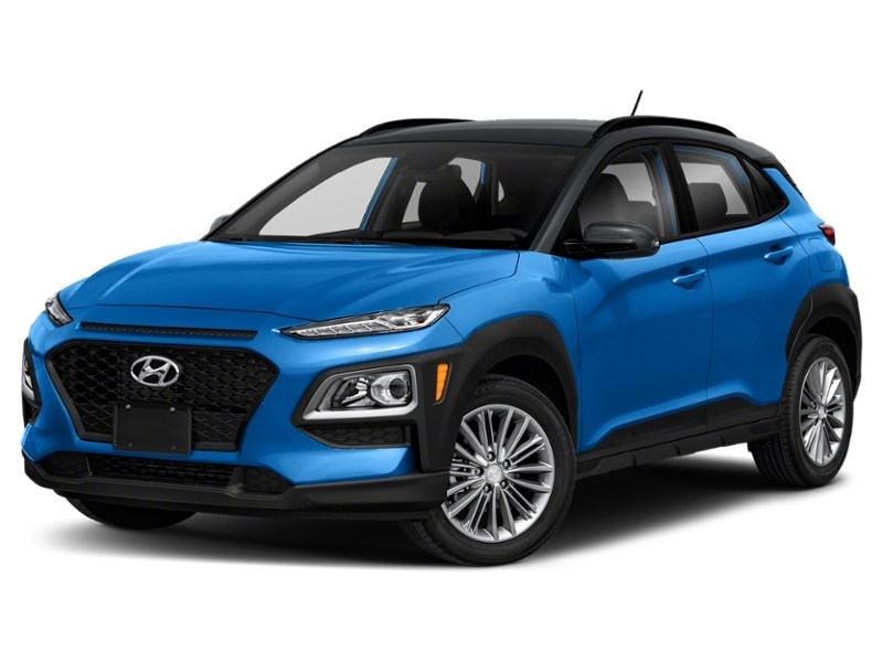 Blue Lagoon w/Grey Roof 2018 Hyundai Kona 1.6T Trend AWD exterior
