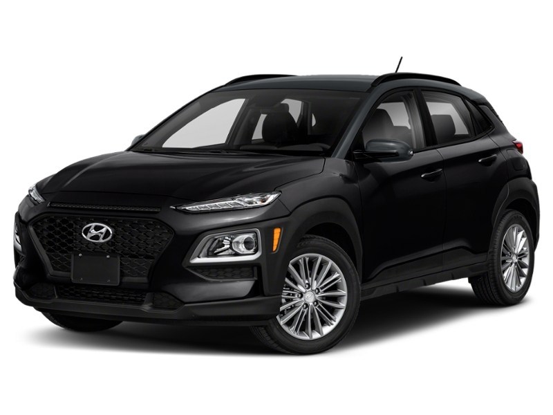 Phantom Black w/Dark Grey Roof 2018 Hyundai Kona 1.6T Trend AWD exterior