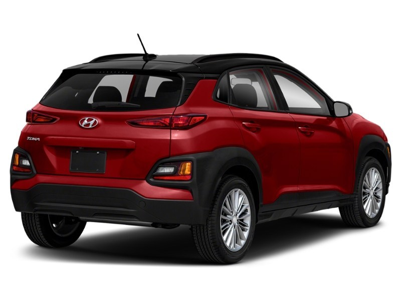 Pulse Red w/Black Roof 2018 Hyundai Kona 1.6T Trend AWD exterior