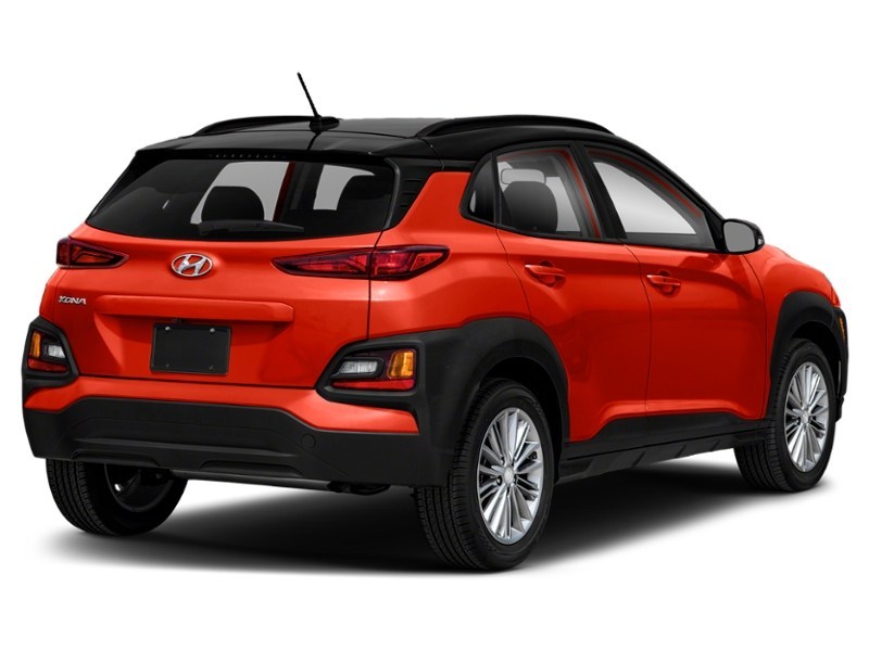 Tangerine Comet w/Black Roof 2018 Hyundai Kona 1.6T Trend AWD exterior