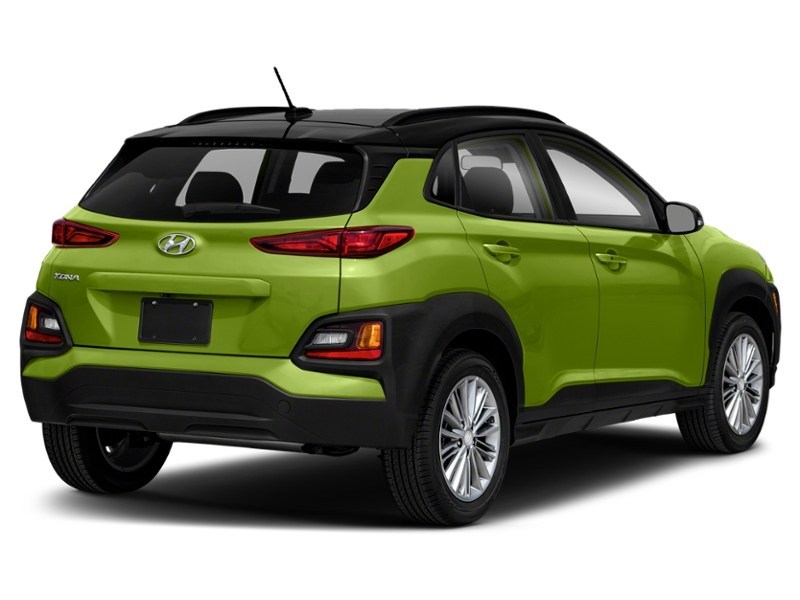 Acid Yellow w/Black Roof 2018 Hyundai Kona 1.6T Trend AWD exterior