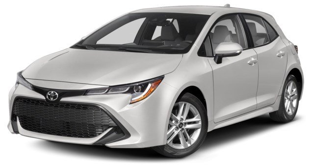 Super White [White] 2020 Toyota Corolla Hatchback Base exterior