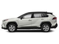 2021 Toyota RAV4 Hybrid Hybrid XSE AWD Blizzard Pearl w/Black Roof  Shot 5