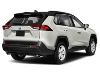 2021 Toyota RAV4 Hybrid Hybrid XSE AWD Blizzard Pearl w/Black Roof  Shot 2