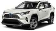 Pearl White [White] 2020 Toyota RAV4 Hybrid Limited exterior