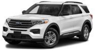 Hyper White [White] 2020 Ford Explorer XLT exterior