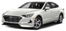 Super White [White] 2020 Hyundai Sonata Preferred exterior