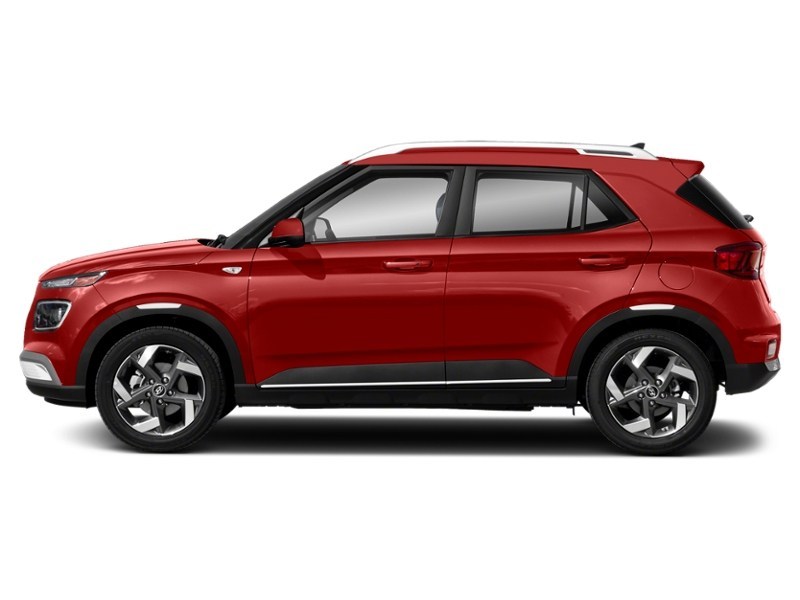 2020 Hyundai Venue Ultimate w/Black Interior IVT Fiery Red  Shot 5