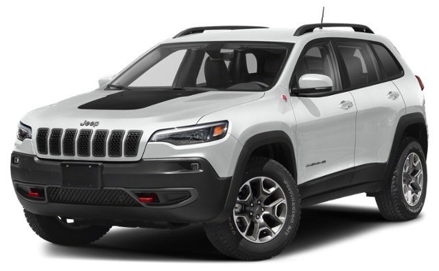 Bright White [White] 2021 Jeep Cherokee Trailhawk exterior