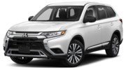 Pearl White [White] 2020 Mitsubishi Outlander SEL exterior