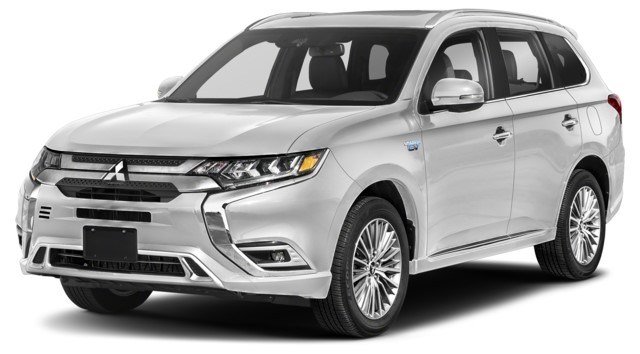 Pearl White [White] 2020 Mitsubishi Outlander Plug-In Hybrid SEL exterior