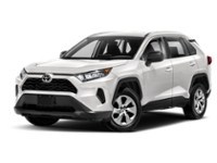 Super White 2021 Toyota RAV4 LE AWD exterior