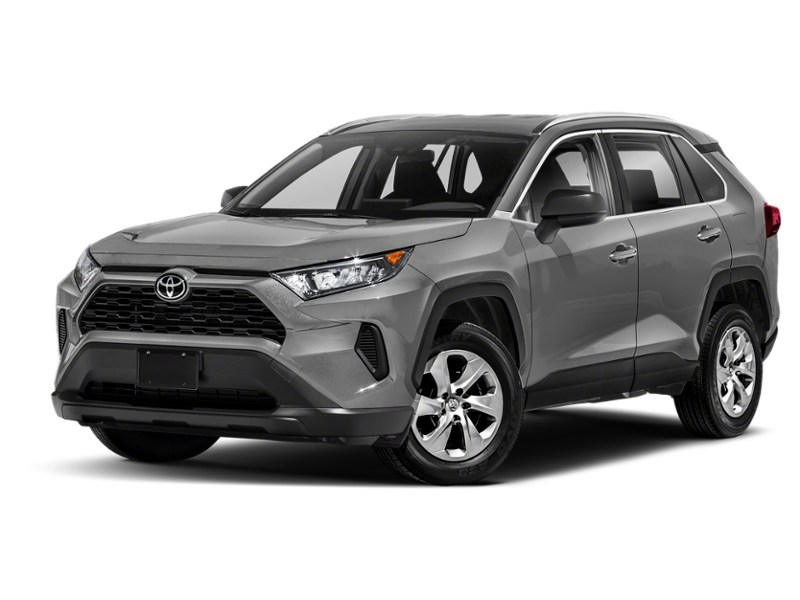 Silver Sky Metallic 2021 Toyota RAV4 LE AWD exterior