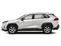 Super White 2021 Toyota RAV4 LE AWD exterior