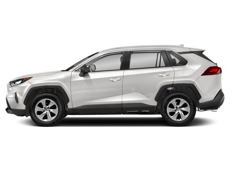 2022 Toyota RAV4 LE AWD White  Shot 5