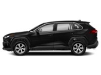 Midnight Black Metallic 2021 Toyota RAV4 LE AWD exterior