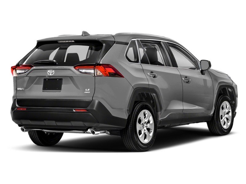 Silver Sky Metallic 2021 Toyota RAV4 LE AWD exterior