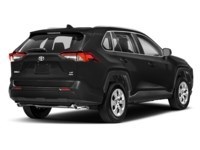 2022 Toyota RAV4 LE AWD Midnight Black Metallic  Shot 19