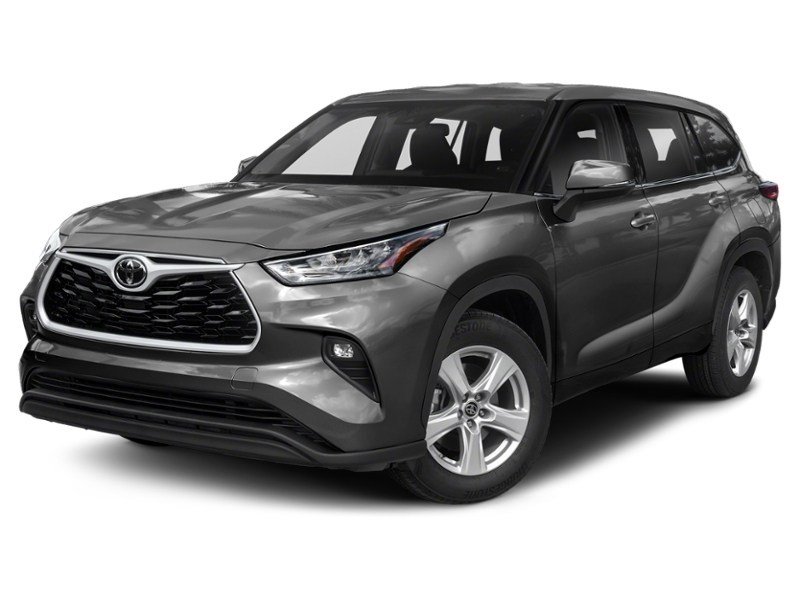 Magnetic Grey Metallic 2020 Toyota Highlander LE AWD exterior