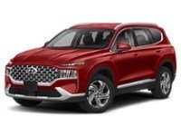 Flame Red 2022 Hyundai Santa Fe Preferred AWD exterior
