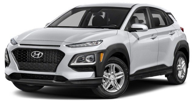 Chalk White [White] 2021 Hyundai Kona 2.0L Essential exterior