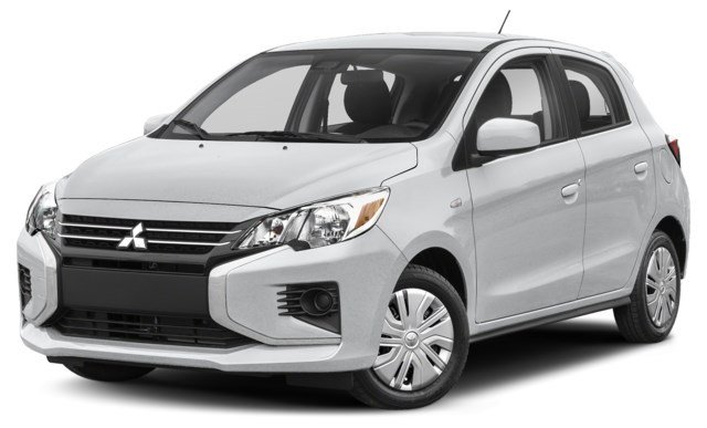 White Diamond [White] 2021 Mitsubishi Mirage ES exterior