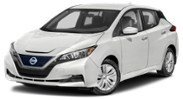 Polar White [White] 2019 Nissan LEAF S exterior