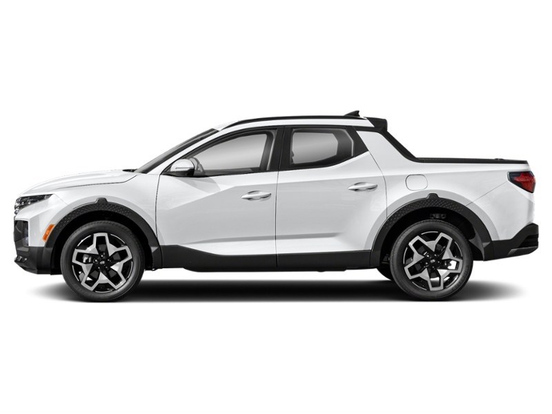Ice White Solid 2022 Hyundai Santa Cruz Ultimate AWD exterior